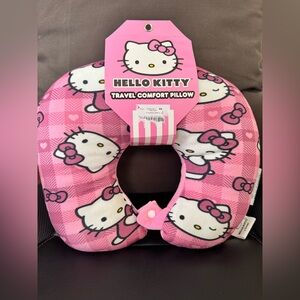 Hello Kitty Pink Travel Pillow